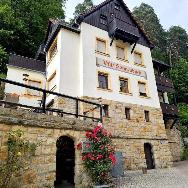 Villa Sonnenblick, Брондау Пәтер Kurort Rathen Saxon Switzerland