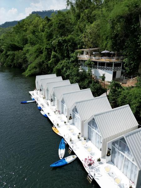RaftDara Erawan Resort, Брондау  Tha Kradan Kanchanaburi Province