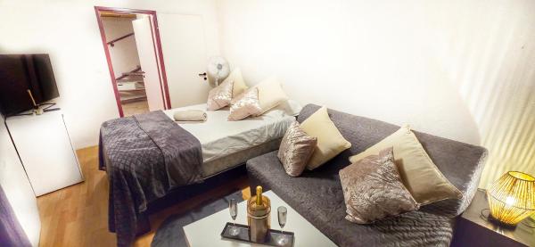 Au 26BIS 2 Appartements MONTREUX 1 Apartment niveau 0 et un autre appartement duplex niveau 1 et 2 15 minutes à pieds du centre de Montreux Lac Léman idéal pour balades en ville Montagne festivals Casino plages ski Fredy Mercury Marché de Noël, Брондау Пәтер Моңтрө Lavaux