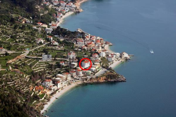 Apartments by the sea Drasnice, Makarska - 2581, Брондау Пәтер Drasnice Makarska Riviera