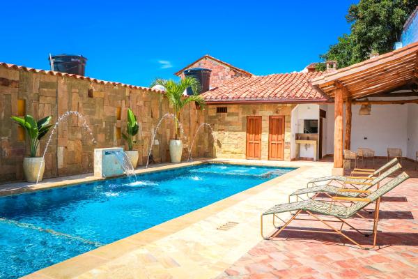 Hotel Boutique Casa Trilo, Брондау  Barichara Santander
