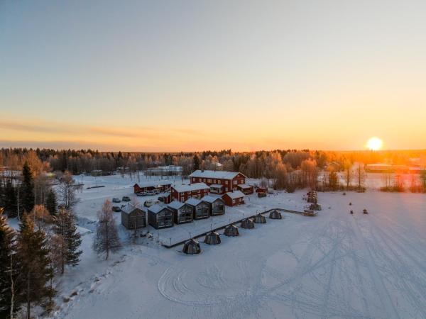 Aurora Lake Lodges, Брондау  Ranua Лапландыя