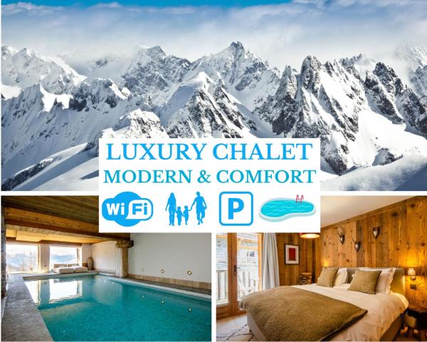 NEW Luxury Chalet Sapins - PRIVATE POOL- Mountains VIEW - Family & Comfort - SPECIAL LAUNCH OFFER, Брондау Шале Sainte-Foy-Tarentaise Tarentaise Valley