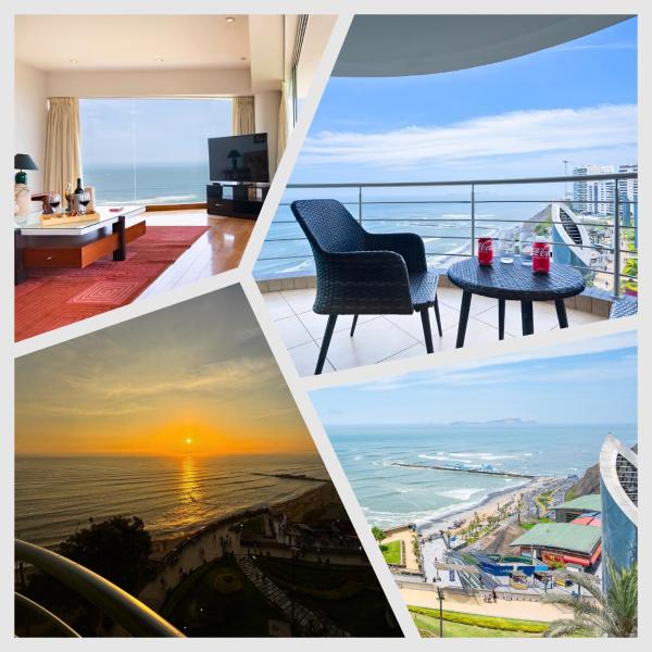 ALU Luxe - Premium Oceanfront Apartments Larcomar, Брондау Пәтер Miraflores Лима