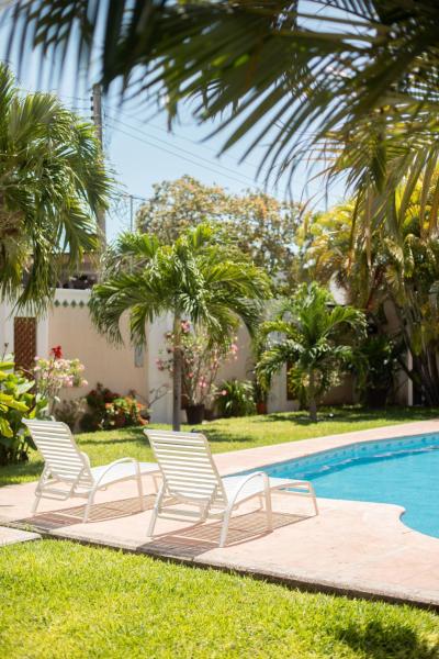 Habitación privada con alberca, Брондау  Четумаль Costa Maya